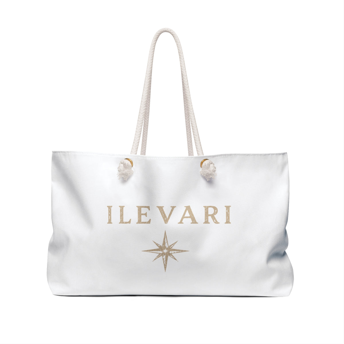 Find Your Path Weekender Bag | Ilevari Compass Travel Tote