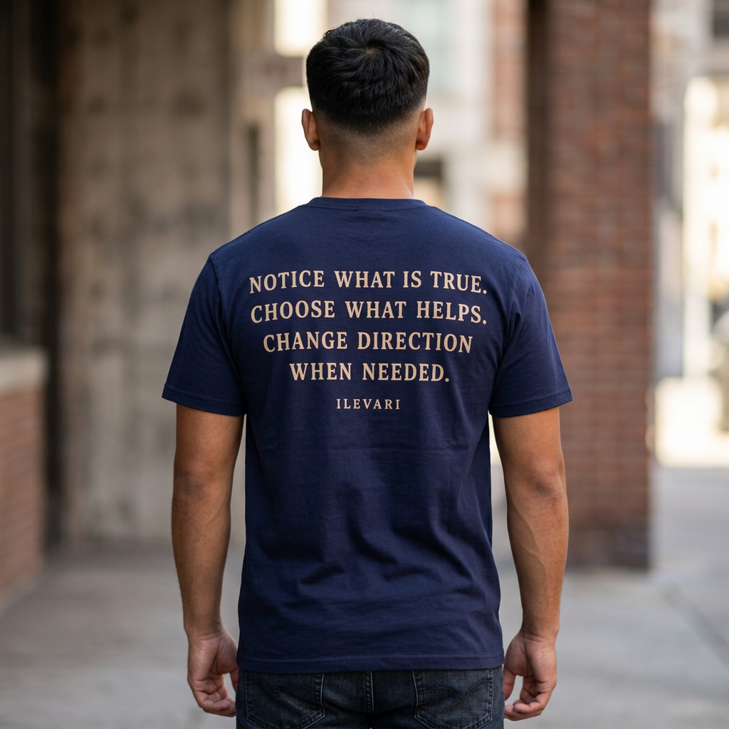 Change Direction When Needed T-Shirt, Ilevari Path Tee