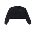 Ilevari,croppedsweatshirt,compassstar,snowwashsweatshirt,rawedgesweatshirt,vintagestreetwear,womenssweatshirt,oversizedbackprint,findyourpath,selfcare