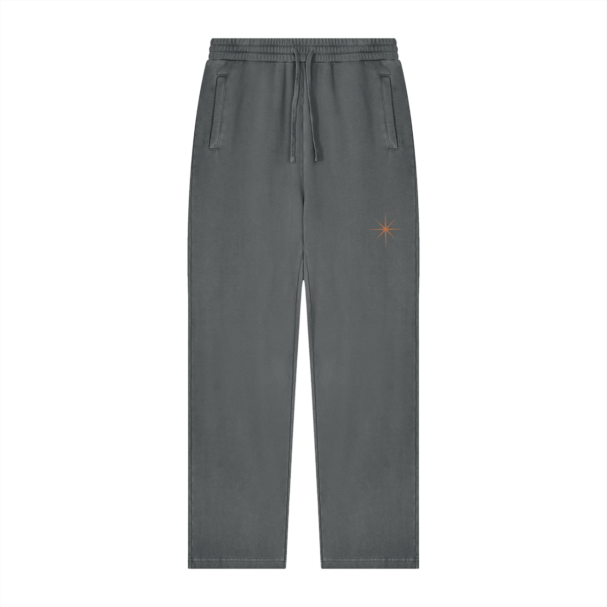 Ilevari Sacred Space Vintage-Wash Sweatpants - Midnight Charcoal