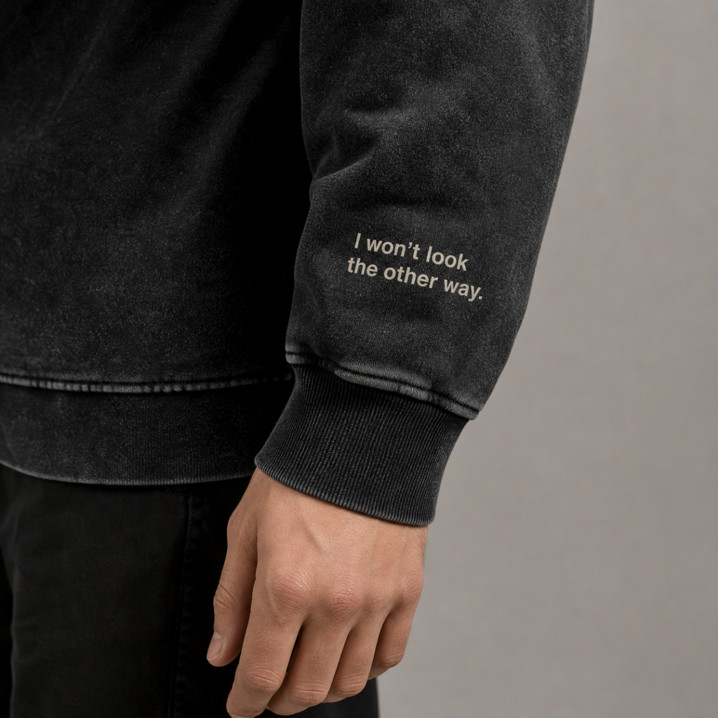 I Am Jane Doe — Heavyweight Washed Crewneck