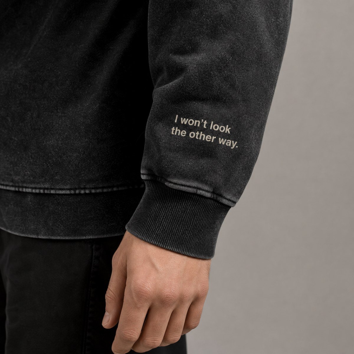 I Am Jane Doe — Heavyweight Washed Crewneck