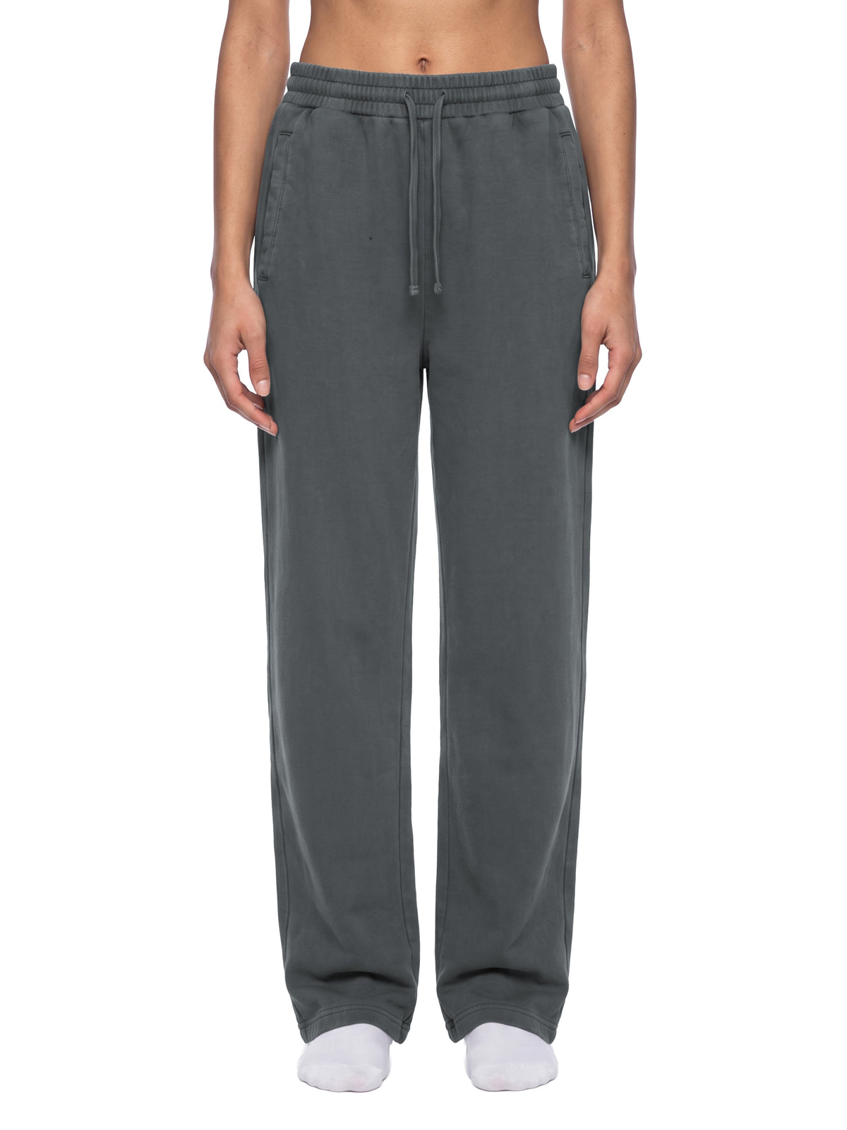 Ilevari Sacred Space Vintage-Wash Sweatpants - Midnight Charcoal