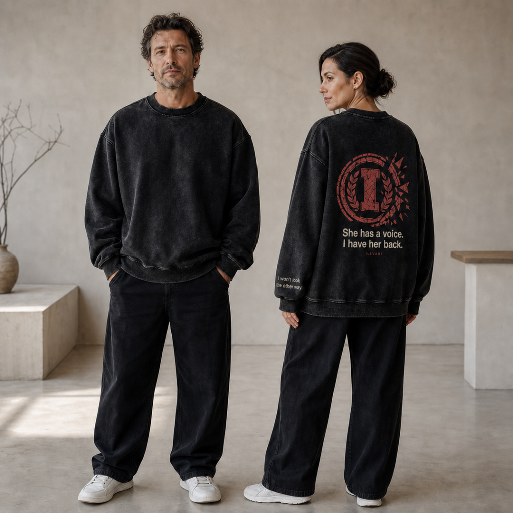 I Have Her Back | Oversized Heavyweight Sweatshirt